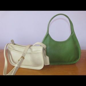 Bundle of 2 vintage small Coach Purses